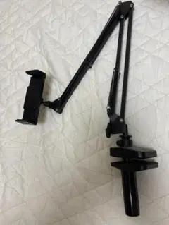 タブレットスタンド 伸縮性 ブラック
