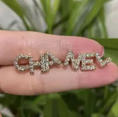 A143 CHANEL ヴィンテージ チャーム ピアス ココマーク