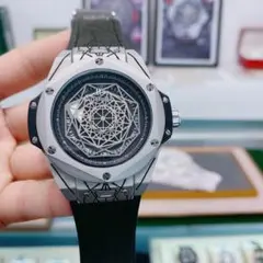 Hublot 自動巻き 腕時計 幾何学模様