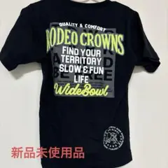 RODEO CROWNS Tシャツ　黒　半袖