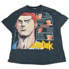 古着　スラムダンク　Tシャツ　bootleg ブラック　XL