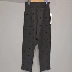 新品タグ付き(訳あり)フロッキードットハイウエストパンツ