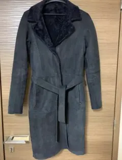 【値下】ドローム　リバーシブル　ムートンコート　美品