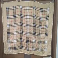 Burberry　シルクスカーフ　レトロ