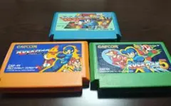 ファミコンソフト ジャンク ロックマン 計3本