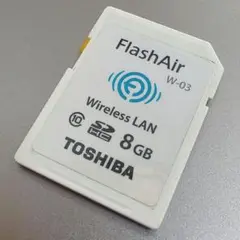 TOSHIBA FlashAir W-03 8GB SDカード