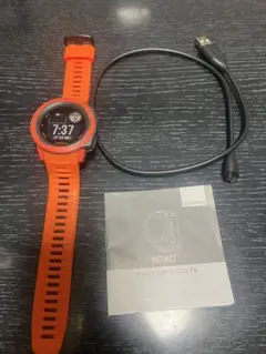 Garmin Instinct GPSウォッチ Flame Red　ガーミン