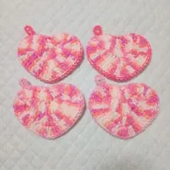 ハートのたわし