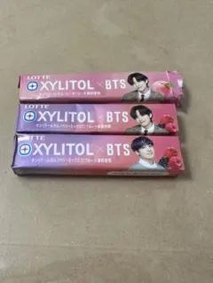 LOTTE XYLITOL × BTS ベリーミックス 3個セット