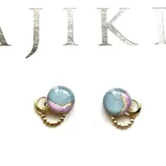 ハンドメイド　レジンピアス　237