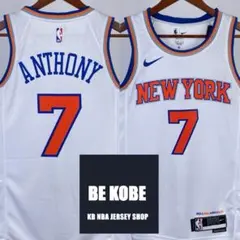 NBA カーメロアンソニー ニックスジャージユニフォームXL/コービーレブロン