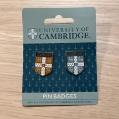 University of Cambridge ピンバッチ 2個セット