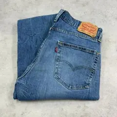 リーバイス527　ブーツカットデニム　フレア　ジーンズ　古着　インディゴ　W32