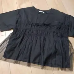 値下げ 新品タグ付 フリークストア チュールフリルドッキング 半袖シャツ フリー