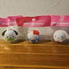 サンリオキャラクターズ ソフビマスコット 3体セット　日本限定