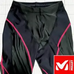 MILLET レディース コンプレッションパンツ XS ブラック 伸縮　MB40