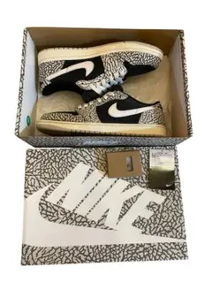 Nike Air Jordan 1 Low 『BLACK CEMENT』