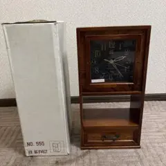 くさなぎ　レトロ振子時計　未使用品
