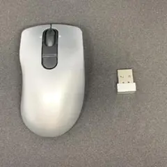 【動作品】無線マウスELECOM M-PG3DL ワイヤレスマウス シルバー