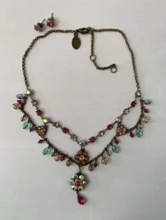 ミハエルネグリン ネックレス ピアスセット