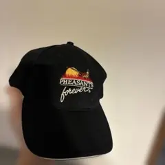 PHEASANTS forever ブラックベースボールキャップ