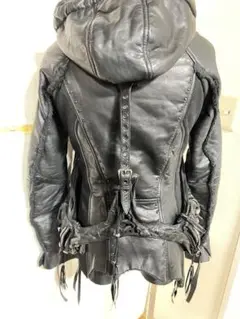 ケムリ本革 ベスト 美品です