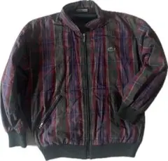 Lacoste チェック柄 ナイロンジャケット