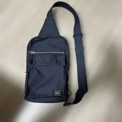 PORTER ボディバッグ ダークブルー