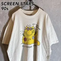SCREEN STARS 90s Tシャツ　ホワイト　XL 古着