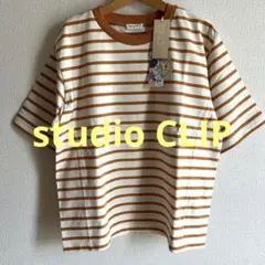★studio CLIP／新品.未試着／Flower wagon Tシャツ／ M