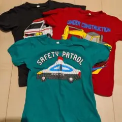 【まとめ売り】はたらく車Tシャツ3枚