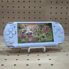 動作品 / 点検・整備済み psp3000 本体 パール・ホワイト②