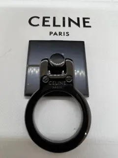 セリーヌ CELINE 携帯リングホルダー ブラック 新品 未使用