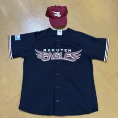 楽天イーグルスユニフォーム（Mサイズ）とキャップ（キッズ用）セット