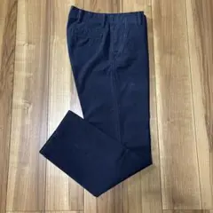 【DOCKERS】ネイビー スラックス サイドポケットファスナー付き82〜86