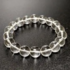 クリアクォーツのブレスレット　12mm　天然石