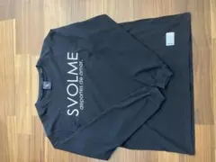 SVOLME ブラック 長袖Tシャツ