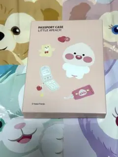 カカオフレンズ　リトルアピーチ　パスポートケース　韓国　限定