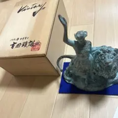 吉田鎮雄 勝利 Victory 女神 女性 置物 像 オブジェ