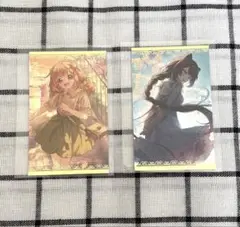 にじさんじ ボイスビジュアルカード 雲母たまこ 戌亥とこ