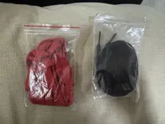 靴ひも 赤と黒のセット