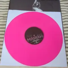 MARIAH E=MC² fluorescent pink レコード　マライア