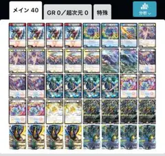 ラッカキラスター　ラッカ綺羅スター　高レート デュエルマスターズ 新型ラッカキラスター デッキレシピ詳細