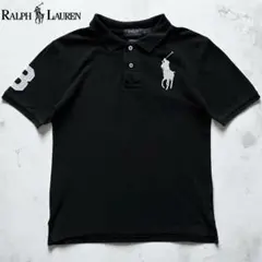 【チーフキーフ】Polo Ralph Lauren ビッグポニー ポロシャツ 黒