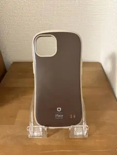iFace iPhone14 ブラウン