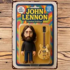The Beatles ビートルズ ジョン・レノン ブリキ看板 アメリカン雑貨