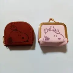 スヌーピー コインケース 2点【新品】