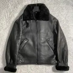 Magali Jessica ムートンジャケット B-3 ブラック