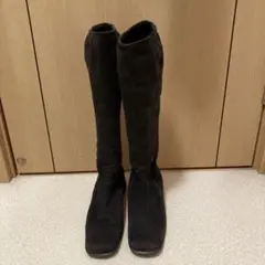 プラダ ストレッチ ロングブーツ 38