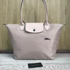 正規品 ロンシャン ナイロントートバッグ ファスナー新品 軽いSホーソンーピンク